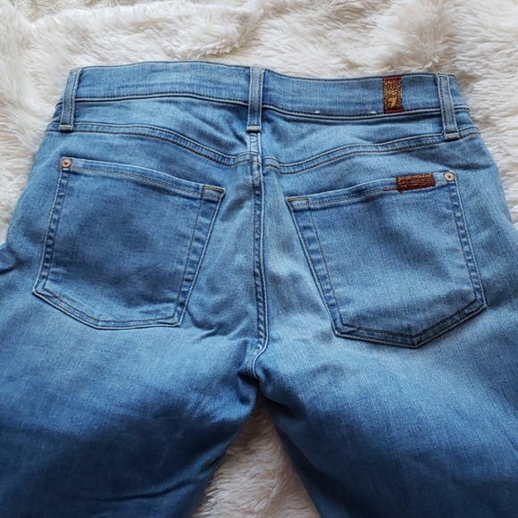 7 For All Mankind The Ankle Jeans - Picture 2 of 4